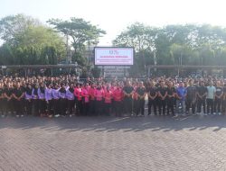 Melalui Olahraga Bersama di HUT RI ke-80 Polres Pasuruan Pererat Sinergi dengan Masyarakat