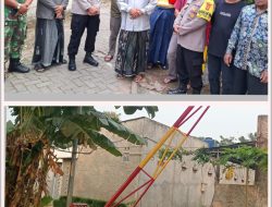 Pondok Pesantren Al Mansyuriyah, Menerima Bantuan Portal dari Kapolsek Sepatan