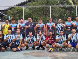 Ketua dan Wakil Ketua I Beserta Anggota DPRD Melawi Ikut Serta Memeriahkan Pertandingan Volly Ball Fun Game GMM