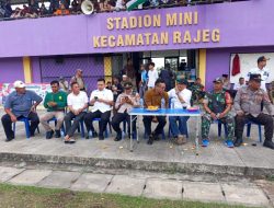 Turnamen sepak bola memperebutkan piala Camat Rajeg CUP 2025, Berlangsung Seru