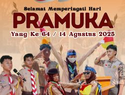 Santri Ponpes Al-Mansyuriyah Sepatan, Rayakan HUT Pramuka ke-64 dengan Semarak