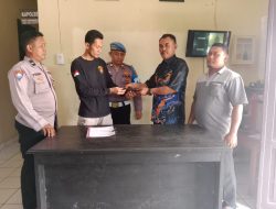 Polsek Waway Karya Menerima Penyerahan Satu Pucuk Senjata Api Rakitan dari Masyarakat
