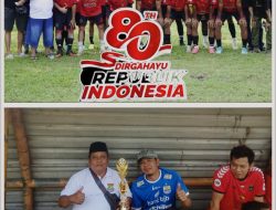 Dalam Rangka HUT RI-80 Di Ajang Sepak Bola Antar RT se-Kelurahan Bunder
