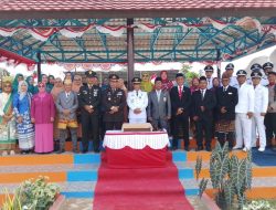 Ribuan Masyarakat Waway Karya, Menghadiri Upacara HUT RI Ke -80