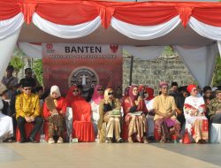 Upacara HUT ke-80 RI di Situs Kesultanan Banten Berlangsung Khidmat