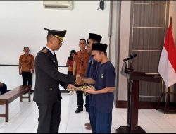 115 Warga Binaan Lembaga Pemasyarakatan Kelas IIB Cebonga, Menerima Remisi