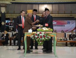 Hadiri Resepsi Kenegaraan HUT RI Ke -80, Bupati Sleman Dorong Peningkatan Pelayanan Publik dan Ketahanan Ekonomi