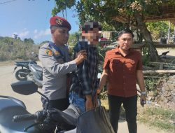 ‎Diduga Racuni Tetangga Hingga Meninggal, Seorang Pria di Prabarda diamankan Polres Loteng.