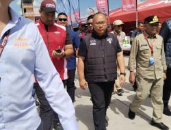 Menteri Pemuda Dan Olahraga (Menpora) Dito Ariotedjo Tinjau Langsung Pelaksanaan F1H2O di Balige.