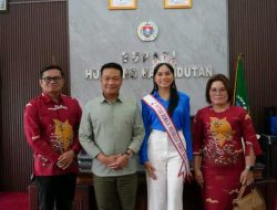 Sharon Simbolon Putri Remaja Sumut 2025 Mohon Doa Restu Bupati Humbahas