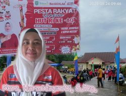 Meriah! Pesta Rakyat HUT RI ke-80 di Desa Bantan Tua Jadi Ajang Kebersamaan Warga