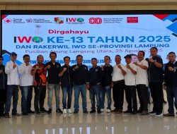 DPC AJOI Lampung Utara Mengucapkan Selamat HUT IWO Ke 13 dan Rakerwil Se – Lampung