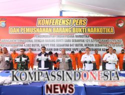 Tiga Bulan Perang Sunyi: Polda Riau Gagalkan Narkoba Rp123,7 Miliar