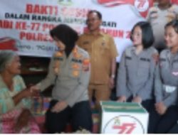 Peringati Hari Polwan Ke -77 Tahun 2025, Polres Samosir Selenggarakan Bakti Sosial