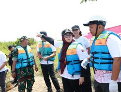 Wabup Intan Hadiri Aksi Bersih Satu Hari untuk Bumi Merdeka dari Sampah