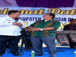 BUPATI SAMOSIR Raesmikan  Gudang Bolon  KOMPOS, Distributor  Tunggal PUPUK PATEN