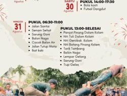Pemdes Pangkalan Batang Ajak Warga Ramaikan Jalan Santai & Lomba Semarak Kemerdekaan