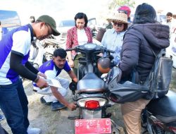 Wujudkan Pengelolaan BMD Yang Efektif Dan Akuntabel Pemkab Samosir Gelar Apel Kendaraan Dinas