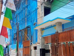 Diduga Bangunan 4 lantai  tanpa mengantongi Perizinan Bangunan Gedung (PBG)