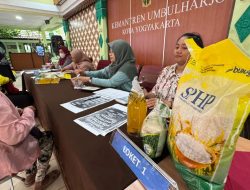 BULOG Yogyakarta, Bersama Pemerintah Kabupaten dan Kota Se – Provinsi DIY Menggelar Gerakan Pangan Murah Beras SPHP Serentak di 78 Kecamatan