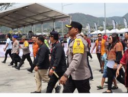 Polres Toba Bersama Polda Sumut Gelar Pengamanan Aquabike Berjalan dengan Aman dan Lancar