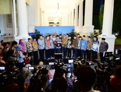Presiden Prabowo Gelar Silaturahmi dengan Tokoh Lintas Agama, Pimpinan Parpol, dan Serikat Buruh di Istana Negara