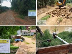 Desa Batu Ampar Melaksanakan Pembangunan Infrastruktur Jalan Tahun Anggaran 2025