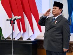 Presiden Prabowo Lantik Empat Menteri dan Satu Wakil Menteri Kabinet Merah Putih