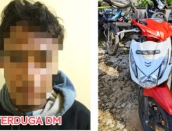 Dalam Waktu 24 Jam Satreskrim Polres Melawi Berhasil Ringkus Pelaku Curanmor