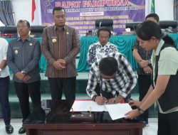 Bupati dan Pimpinan DPRD Toba Tandatangani KUA dan PPAS APBD Tahun Anggaran 2026