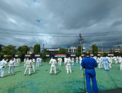 Polresta Banyuwangi Gelar Latihan Beladiri Rutin Tingkatkan Kesiapsiagaan Anggota