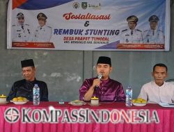 Pemdes Prapat Tunggal Gencarkan Sosialisasi dan Rembuk Stunting