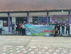 Tingkatkan Sadar Kebersihan Lingkungan, Pemcam Rajeg Gelar World Clean Up Day (WCD)