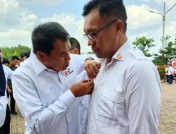 Camat Rajeg Raih Penghargaan Lencana Jasa Pratama Pada HUT PMI.