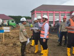 Kawal Proyek Strategis, Kakanwil Ditjenpas Aceh Tinjau Progres Pembangunan Lapas Lhokseumawe