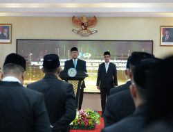 Lapas Kelas IIA Banda Aceh hadiri Pelantikan dan Pengambilan Sumpah Jabatan Manajerial di Lingkungan Kantor Wilayah Ditjen Pemasyarakatan Aceh