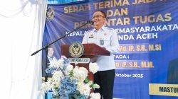 Kakanwil Yan Rusmanto Pimpin Sertijab Kepala Bapas Kelas I Banda Aceh