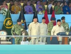 HUT Ke 80 TNI, Presiden Prabowo Perintahkan Pimpinan TNI Menjadi Tauladan Terdepan Dalam Menjaga Kedaulatan NKRI