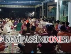 Pj Kepala Desa Jangkang Ikut Meriahkan Latihan Kompang Bersama Pemuda-Pemudi