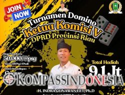 Engah Eet Gelar Turnamen Domino Ketua Komisi V DPRD Riau, Total Hadiah Capai Rp9,1 Juta