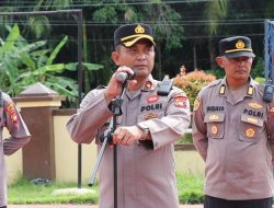 Waka Polres Melawi Pimpin Apel Pastikan Kesiapan dan Profesionalisme Personel