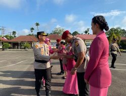 Kapolres Tebo Pimpin Serah Terima Jabatan Kasat Reskrim dan Kasiwas Polres Tebo