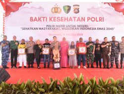 Kapolda Gorontalo Irjen Pol Widodo : Bakti Kesehatan Polri Sebagai Bukti Nyata Kepedulian Tanpa Batas Kepada Masyarakat