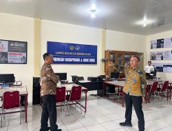 Kakanwil Ditjenpas Aceh, sambangi Lapas Kelas IIA Banda Aceh, Tinjau langsung Pelayanan bagi Warga Binaan