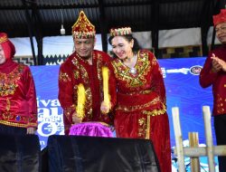 Festival Danau Poso 2025 Resmi Dibuka, Pangdam XXIII/Palaka Wira: TNI Siap Dukung Pelestarian Budaya dan Pariwisata Daerah