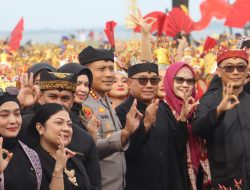 Ribuan Penari Hiasi Festival Gandrung Sewu 2025, Polresta Banyuwangi Pastikan Keamanan Maksimal