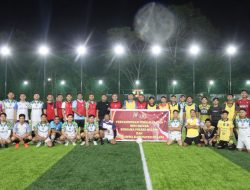 Memeriahkan Hari Sumpah Pemuda Adu Fisik dan Taktik Tim Mini Soccer Polres Melawi Bersama Mahasiswa STKIP Melawi