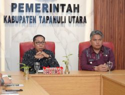 Bupati Taput Pimpin Rapat Pembahasan Ranperda Perubahan Perangkat Daerah