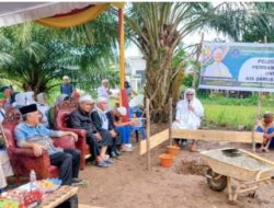 Ground  Breaking  Pembangunan Makom  Suluk Kaum Bapak Ris Darus Sholihin PALEMBANG