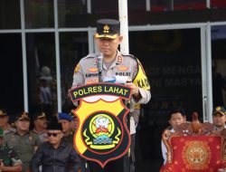 Polres Lahat Gelar Apel Pasukan Operasi Zebra Musi 2025